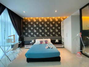 Cozy Twin Galaxy Studio Netflix 4 Pax JB City